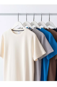 Ağır erkek boy spor T-Shirt % 100% pamuk özel ısı Transfer baskı çok yönlü gevşek <span class=keywords><strong>Fit</strong></span> kısa uzunluk - Product Image 2