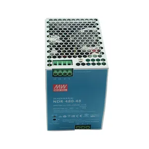 Meanwell NDR-480-48 480W 10A工业DIN导轨安装开关模式PFC 48v电源