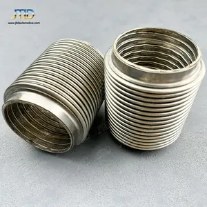 JTLD Universal High Quality Automotive Flex Bellows Exhaust Flexible Pipe with Car Flex Bellow for Catalytic Converter