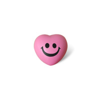 Mainan Squishy Bentuk Hati TPR & PU Mini Warna-warni Custom, Penghilang Stres dan Pelepas Tekanan, Cocok untuk Semua Jenis Kelamin (Grosir)