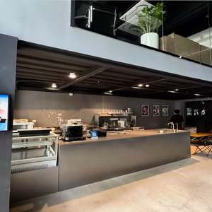 Barra de Bar con Almacenamiento, Mesa Alta Industrial de Acero Inoxidable SUS304 para Hotel, Pub, Venta al por Mayor - Product Image 6