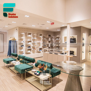 Nueva decoración Servicio de diseño 3D Tienda de ropa Diseño de interiores Tienda de ropa Accesorios Estantes de exhibición para tienda de ropa - Product Image 4
