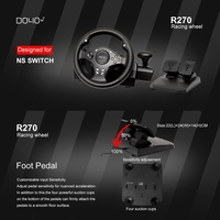 Controlador de volante de carreras de 270 grados para PS4/PS3/Xbox one/Xbox 360/Nintendo Switch/PC/Android