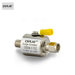 Protector de sobretensiones de cable Coaxial, protector de antena inalámbrica, conector DIN <span class=keywords><strong>BNC</strong></span>, 20kA-0.75-2.5GHz - Product Image 2