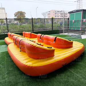 เรือยางลากน้ำ NG-SG089 สำหรับ 4 คน ทำจาก PVC คุณภาพสูง พร้อมพนักพิงและที่จับ สำหรับกีฬาทางน้ำ - Product Image 6