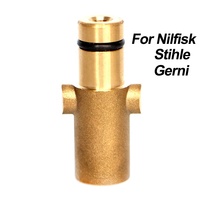 SS vente en gros cuivre haute pression neige mousse Lance/canon à mousse laiton Nilfisk Gerni adaptateur voiture nettoyage Machine connecteur 13 #