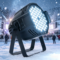 Projecteur LED Par RGBW 54 pièces 180W à commande DMX512, directement de l'usine, 25 °   Poutre standard économique pour les spectacles sur scène
