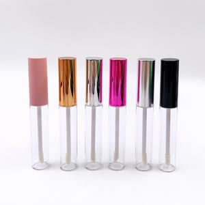 Tube de rouge à lèvres vide rond en plastique transparent pour gloss, fournisseur chinois - Product Image 2