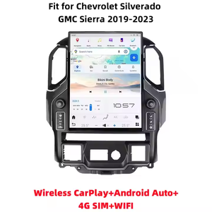 Krando15.6 ''tesla Android <span class=keywords><strong>Radio</strong></span> Audio pantalla táctil para Chevrolet Sorod Silverado GMC Sierra 2019-2023 reproductor Multimedia de DVD para coche - Product Image 2