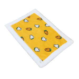 Pet Blanket Cartoon Lamb Wool Warm Thick Flannel <b>Mat</b> For Cats Dogs Winter Use <b>Small</b> 47x73cm Large 73x100cm - Product Image 5