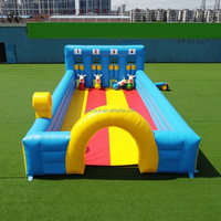 Promoción de fábrica, interacción entre padres e hijos, caballo saltador inflable adecuado para jugar en el patio trasero, equipo de juego de velocidad de carrera, arrendamiento