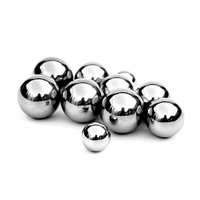Bolas de Acero Cromadas AISI 10mm 12.7mm 20mm 25mm 30mm 316 de Acero Inoxidable, Bolsa de Plástico + Caja de Cartón + Caja de Madera