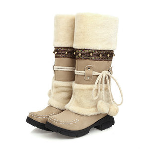 <span class=keywords><strong>Botas</strong></span> <span class=keywords><strong>de</strong></span> nieve <span class=keywords><strong>de</strong></span> otoño-invierno, cálidas, con forro <span class=keywords><strong>de</strong></span> piel, estilo Chelsea, sin cordones, para niños grandes y estudiantes, con aumento <span class=keywords><strong>de</strong></span> altura, modelo National Knight - Product Image 3