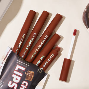 Hoge Pigment Waterdichte Langdurige Fluwelen Matte Lipgloss Set-5 Kleuren Chocolade Vloeibare Lippenstift Kit Minerale Kruideningrediënten - Product Image 3
