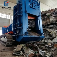 Effiziente Schwerlast-Hydraulikschrottpresse mit Schere, automatische SPS-Steuerung, Aluminiumlegierungsmotor für Recyclingzentren
