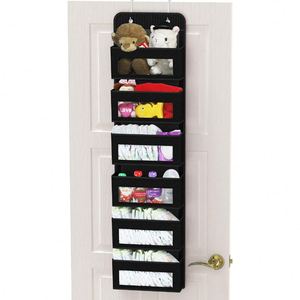 Organisateur suspendu Simple Houseware à 6 poches transparentes pour porte ou mur - Product Image 3