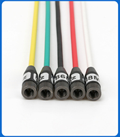868MHz Flexible Soft Whip 10DBi SMA Male Dapat Dibengkokkan Omnidirectional untuk Unit Frekuensi Radio LoRa Terminal Akuisisi Data IoT