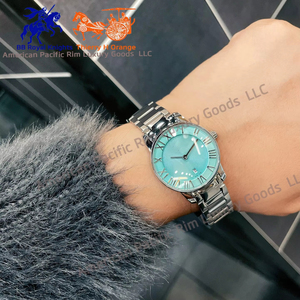 Reloj de Cuarzo Clásico para Mujer Ti2fany, Correa de Acero con Diamantes, Caja de Acero Inoxidable 316L, Estilo Coreano, Fabricante de Relojes de Pulsera - Product Image 1