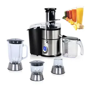 110V/220V 4 in 1 handels übliche multifunktion ale Küchenmaschine Blades High Speed Juicer Blender Dry Grinder