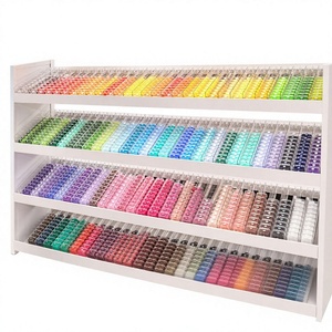 Rak Pembatas <span class=keywords><strong>Display</strong></span> PVC Bentuk L untuk Supermarket, Ringan, Tebal, Anti Debu, untuk Menyimpan Manik-manik Puzzle - Product Image 1