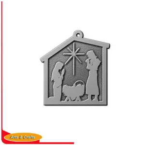 Customized Engraved Zinc alloy Nativity Gifts
