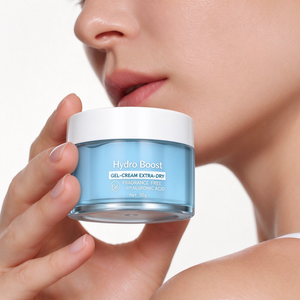 Crema Facial Hidratante con Ácido Hialurónico, Escualano, Vitamina E y Lactobacillus Ferment Lysate para el Cuidado Facial Diario - Product Image 2