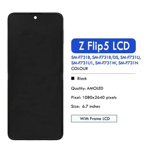 Pantallas plegables AMOLED para Samsung Z Flip 5 F731U1 F731N Pantalla <span class=keywords><strong>LCD</strong></span> Montaje de pantalla táctil - Product Image 2