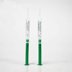 Gel blanchissant professionnel pour les <span class=keywords><strong>dents</strong></span> 2026, 35%HP 44%CP, seringue blanche, usage clinique oral, multi-usages, 3 pièces/ensemble - Product Image 3