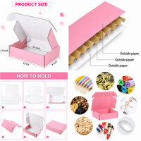 Boîte Cadeau Luxe Semi-Circulaire Personnalisée pour Noix, Boîtes en Carton Pliables Ondulées pour Expédition Aérienne de Noix