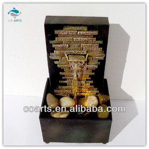 Easy Operate Home Tabletop Mini <b>Waterfall</b> Fountain Outdoor Decoration Fountain for Mini Panel Water Fountain <b>Pump</b> Brunnen - Product Image 5