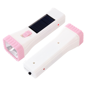 ไฟฉาย LED ขายส่งจากโรงงาน ชาร์จได้สองระบบ ทั้งพลังงานแสงอาทิตย์และ USB ไฟฉายพกพาแบบชาร์จซ้ำได้ สำหรับใช้ในบ้านและตั้งแคมป์กลางแจ้ง - Product Image 6