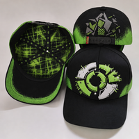 Casquette de baseball sportive G5 personnalisée à 5 panneaux en daim brodé avec motifs Dobby et lettres, en tissu courant, réglable, unisexe pour adulte