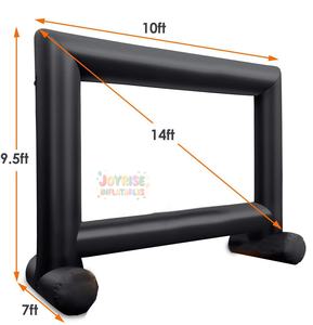 Écran de cinéma gonflable portatif de capacité de 10x7ft 500KG pour le château de projection d'air de fêtes en plein air pour la nuit de film - Product Image 2