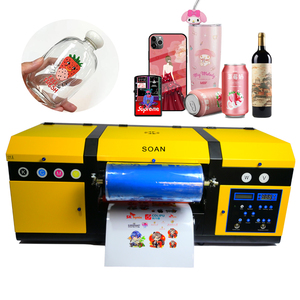 Uv Dtf Printer 2 in 1 Roll to Roll 30cm Dual XP600 A3 DTF UV Printer Impresora With <b>Laminator</b> for Crystal Stickers - Product Image 1
