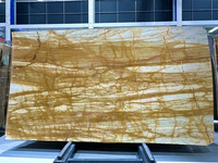 Italie Giallo Siena Medio marbre doré Bureau de réception personnalisable pour bureau de table de direction moderne