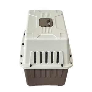 <span class=keywords><strong>PET</strong></span> CARRIER Boîte de <span class=keywords><strong>transport</strong></span> pour chiens en plastique approuvée par les compagnies aériennes et Cages pour maisons de voyage avec porte en métal - Product Image 6