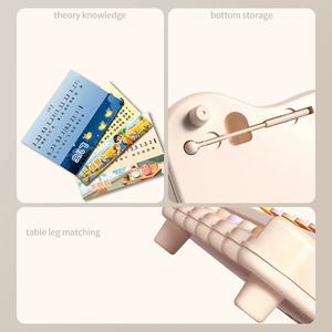 Xylophone et piano musicaux 2 en 1, jouet éducatif, instrument de percussion pour l'apprentissage précoce et le développement musical - Product Image 4