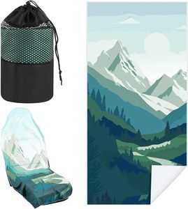 Housses de serviettes de siège de voiture avec sac de rangement Housse lavable pour chien et animal de compagnie Entraînement extérieur - Product Image 1