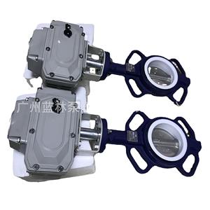 Vanne papillon pneumatique en plastique antidéflagrante, modèles à simple et double effet pour applications PVC - Product Image 2