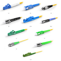 Câble à fibre optique monomode 0.9mm 2.0mm 3.0mm câble de raccordement SC à LC-FC-ST cordon de raccordement 1m pour une utilisation FTTH