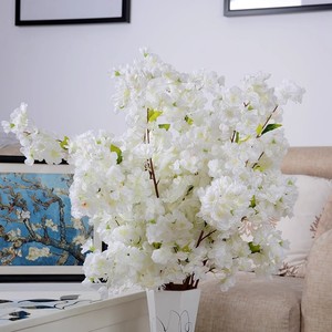 Branches de fleurs de cerisier artificielles, arbres de fleurs de cerisier en plastique décoration de mariage <span class=keywords><strong>plafond</strong></span> fleur de pêcher décoration de <span class=keywords><strong>salon</strong></span> - Product Image 4