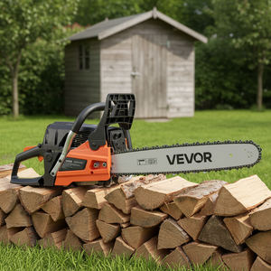 VEVOR 20인치 배터리 구동 전기톱 62cc 3.8 HP 헤비 듀티 DIY 목재 절단 나무 가지치기 톱 농장 도구 부품 - Product Image 5