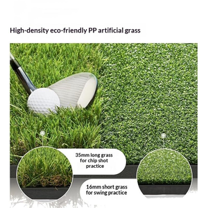 Gazon artificiel de qualité supérieure pour <span class=keywords><strong>mini</strong></span>-<span class=keywords><strong>golf</strong></span> et tapis de frappe de <span class=keywords><strong>golf</strong></span>, en matériaux PP et PE de qualité, emballage en rouleau pour applications sportives - Product Image 3