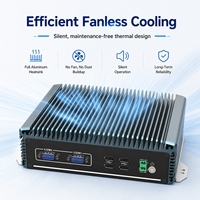 Computadora Business Edge con Doble LAN, USB, COM, HD, VGA, Almacenamiento MSATA y SATA para Terminal Inteligente, Compatible con Windows y Linux, Mini PC Empresarial