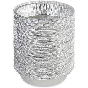 Boardwalk 24 Onzas Contenedores Redondos de Aluminio para Llevar de 7 Pulgadas X 1.46 pulgadas Plata-500/Cartón - Product Image 4