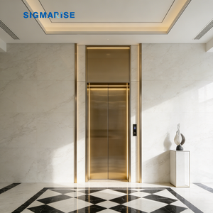 Ascensore Residenziale Esterno Certificato CE EN81: Elevatore Idraulico Sicuro e Stabile a 3 Piani per Uso Domestico - Product Image 4