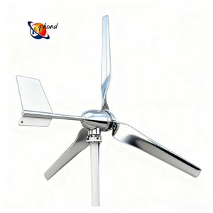 Generador de turbina eólica de eje horizontal, 100KW, 200KW, 300KW, 500KW, 480V, 600V, con controlador de red, energía libre - Product Image 6