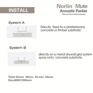 Sistema di Controsoffitto in Lana Minerale Acustica Senza Giunture, Soluzione Acustica e Murale, Pannelli Monolitici per Insonorizzazione - Product Image 5