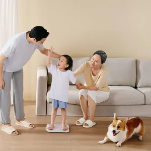 Báscula de grasa corporal inteligente Mijia S400 original, prueba de BMR profesional precisa, control del ritmo cardíaco, pantalla LED oculta para la aplicación Mihome - Product Image 6