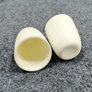 Creuset en alumine à 99 %, 150 ml, Al2O3, pour analyse en laboratoire, diamètre extérieur supérieur 68 mm x diamètre intérieur inférieur 42 mm x hauteur 78 mm x épaisseur 3,8 mm - Product Image 2